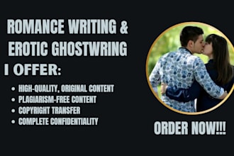 ghostwrite superb romance, erotic, lgbtq, kinky, nsfw, erotica stories