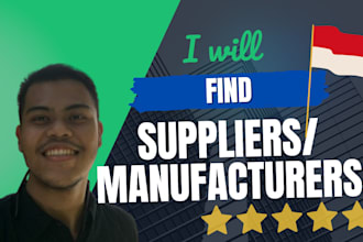 find suppliers or manufacturers in indonesia