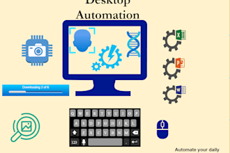 do custom bot for desktop automation