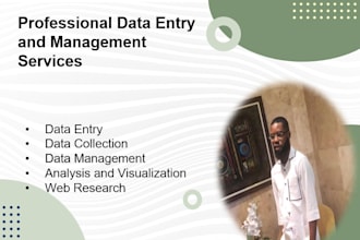 do quality data entry and management at reasonable price