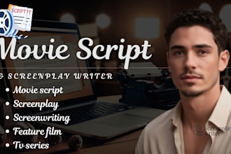 ghostwrite movie script screenplay screenwriting feature film script tv series