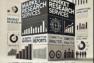 do market research, case study analysis, and professional report writing