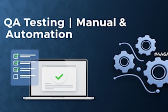 do manual and automation testing for you