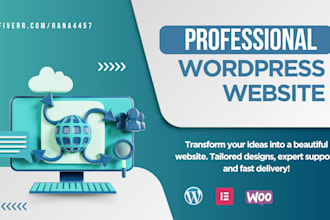 build professional wordpress website for any industry