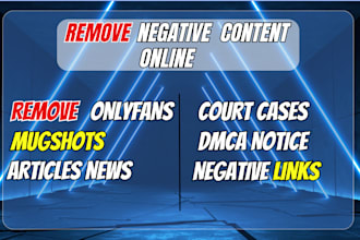 remove mugshots,delete negative link,erase bad articles,false news on google