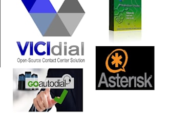setup install vicidial goautodial ecsow ivm dialer call center