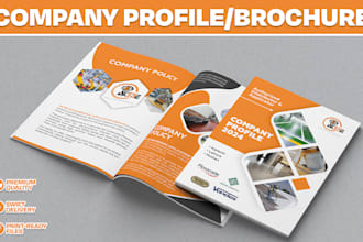 design company profile and business brochure