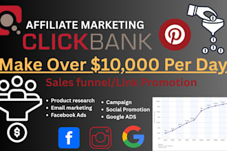 setup clickbank affiliate marketing, clickbank sales funnel, affiliate marketing