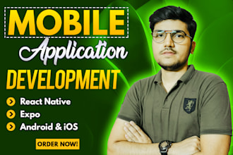 do mobile app development using react native expo
