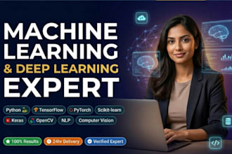 do machine learning, deep learning, and ai model development in python
