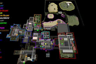 create a gmod map, fivem map, gmod 3d player model in sfm and hammer