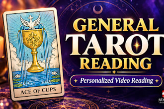 create a personalized tarot reading video in under 24 hours