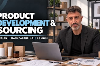 develop and source your consumer product for market launch