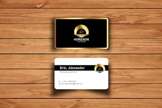 design your modern business card