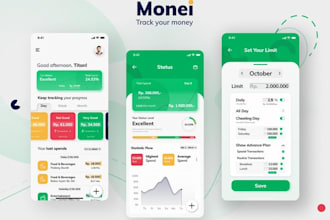 create virtual card app, wallet app, fintech app, p2p payment app