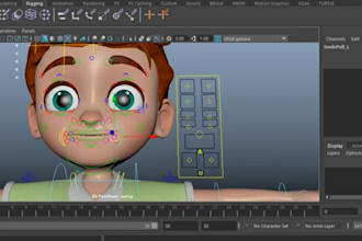 add facial bone to 3d character, iclone rig, rokoko rig, ue5 control rig,blender