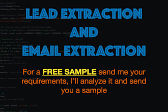 do advanced b2b lead email scraping and lead generation