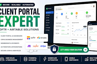 airtable database airtable automation softr io webapp softr website
