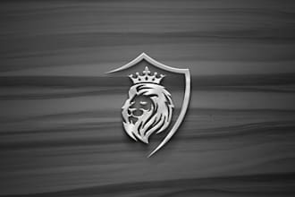 design stunning 3d metallic logo design for your brand