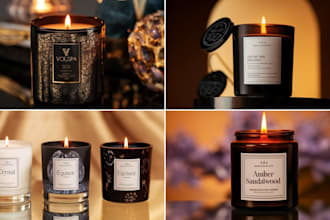 design aromatherapy scented candles fragrance website