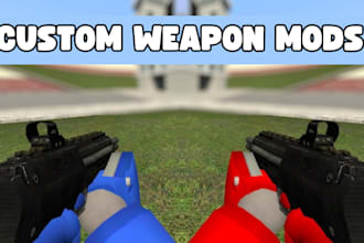 create a custom gmod sweps addon, custom game weapon, spawnable arc9 base model