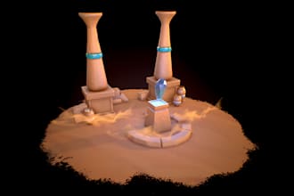create stylized 3d models