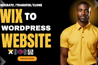 migrate wordpress website transfer move figma wix website to wordpress copy site