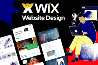do wix website design or wix redesign for a stunning website