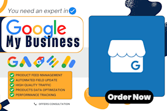 setup google my business local SEO gmb ranking page optimization gmb map listing