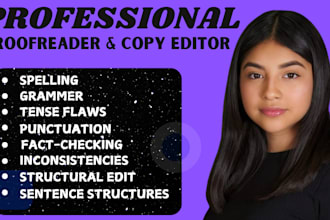 provide best quality book proofreading copy editing virtual assistant resume