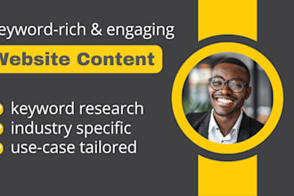 write persuasive, SEO website content to boost rankings