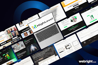 design a high converting gohighlevel website and funnel