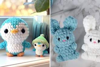 write a detailed amigurumi crochet pattern for your esty store with pictures