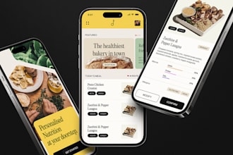 develop food delivery app grocery pharmacy restaurant parcel online rendering