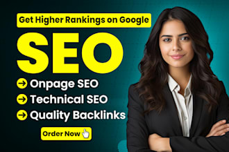 do onpage SEO and technical optimization of your website for top google rankings