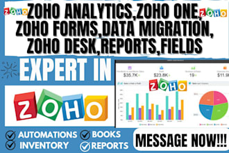 do zoho analytics zoho one data reporting zoho desk data migration zoho forms