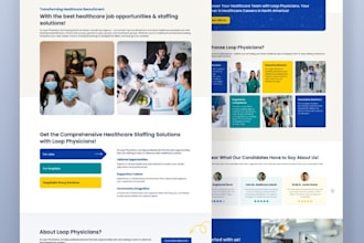 design recruitment website, job portal, job board website