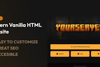 develop a website to your liking ladingpage store and more