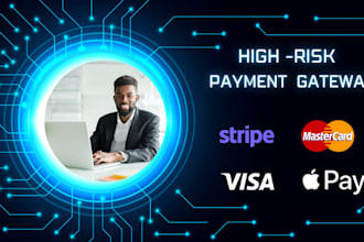 create high risk payment gateway, payment processor, crypto payment processor