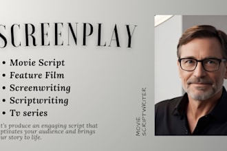do standard movie script screenplay screenwriting feature film script tv series