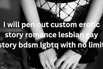 pen out custom erotic story romance lesbian gay story bdsm erotica love story