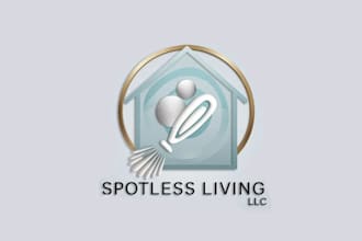design viewable endearing spotless living logo