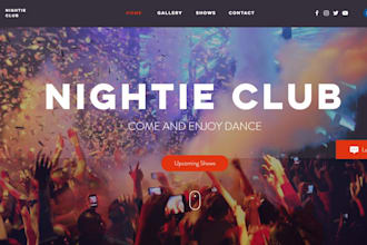 nightclub website design nightclub redesign nightclub website design party flyer