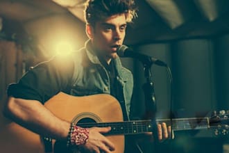 be your male vocal edm rock christian song gospel versatile pop singersongwriter