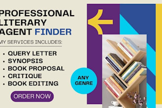 find top active literary agent for book publishing, query letter literary agents