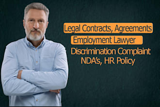 employment contracts agreement lawyer nda hr policy handbook freelancer legal