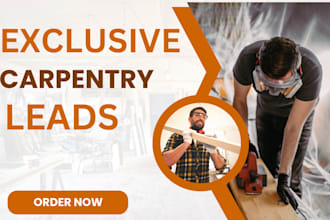 generate carpentry leads furniture leads woodworking leads carpentry website