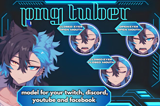 create png tuber live2d model rigging pngtuber vtuber pngtuber png tuber
