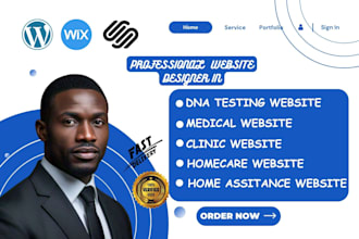 dna testing medical clinic homecare home assistance website