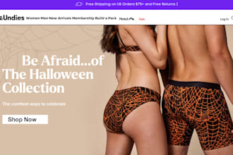 design underwear store bikini website loungewear swimwear website bikini shopify